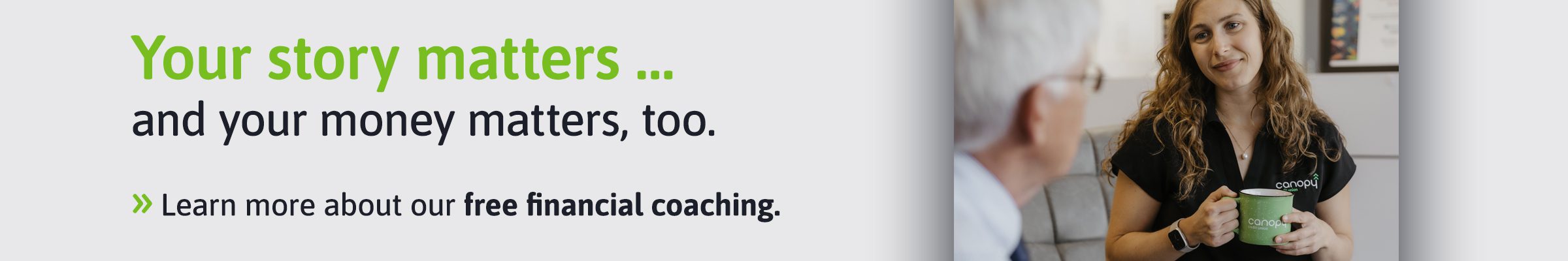 Financial Coaching Banner.