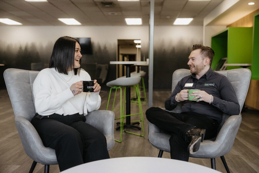 A discussion between Canopy Members.